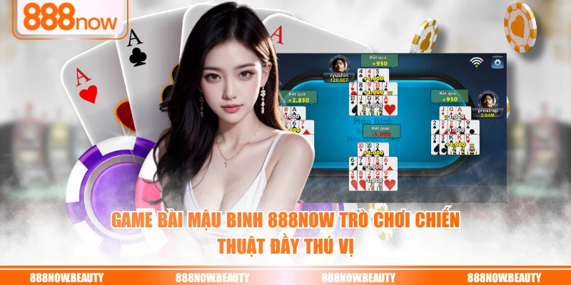Game bài Mậu Binh 888NOW trò chơi chiến thuật đầy thú vị