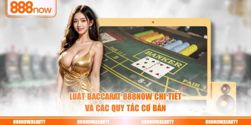 Luật Baccarat 888NOW chi tiết và các quy tắc cơ bản
