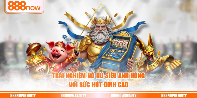 Trải nghiệm nổ hũ siêu anh hùng với sức hút đỉnh cao